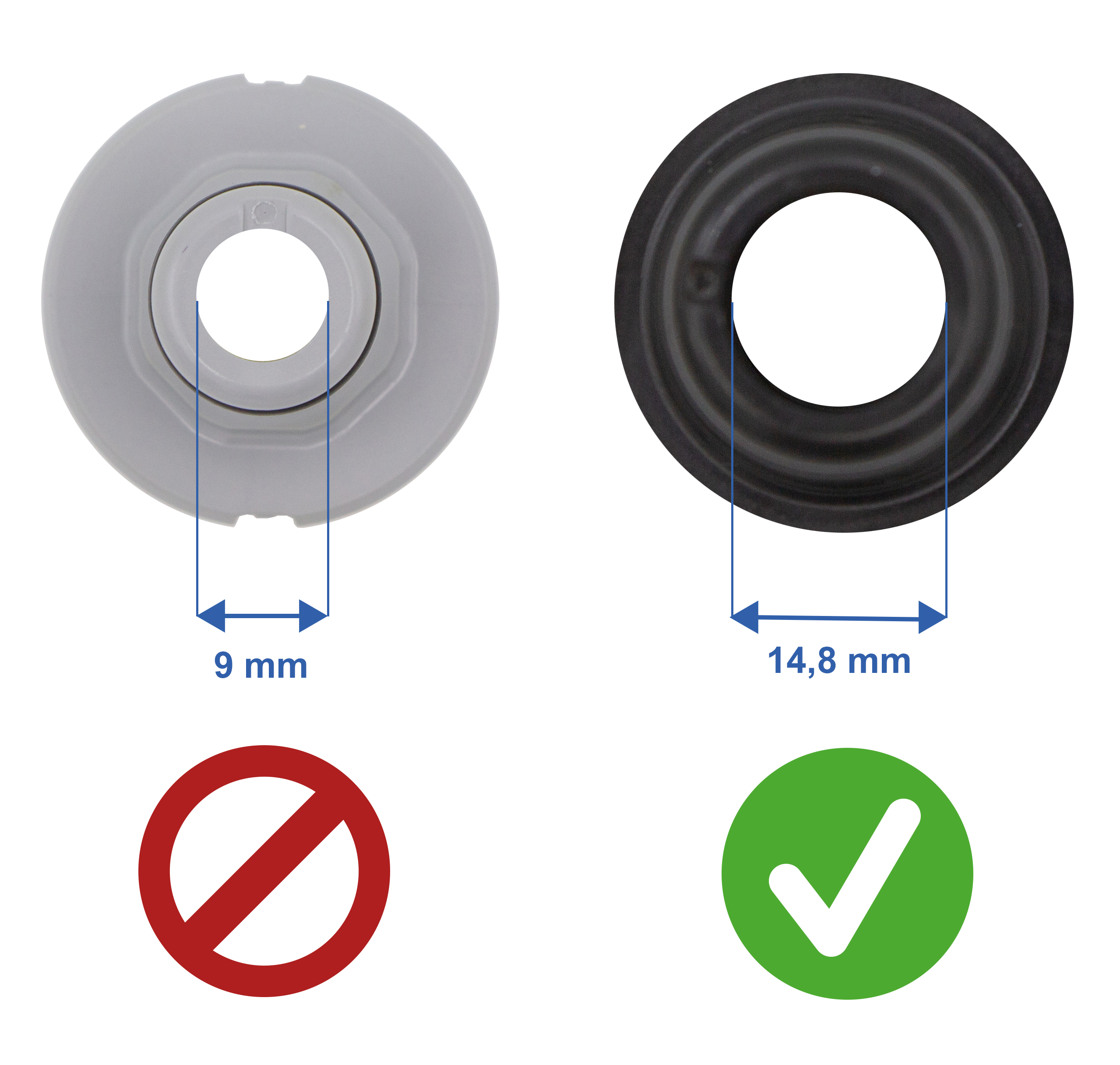 VARIOSAN O-Ring für Stecksysteme 15280, 10 Stück, 3/4", EPDM, z.B. System Gardena Profi