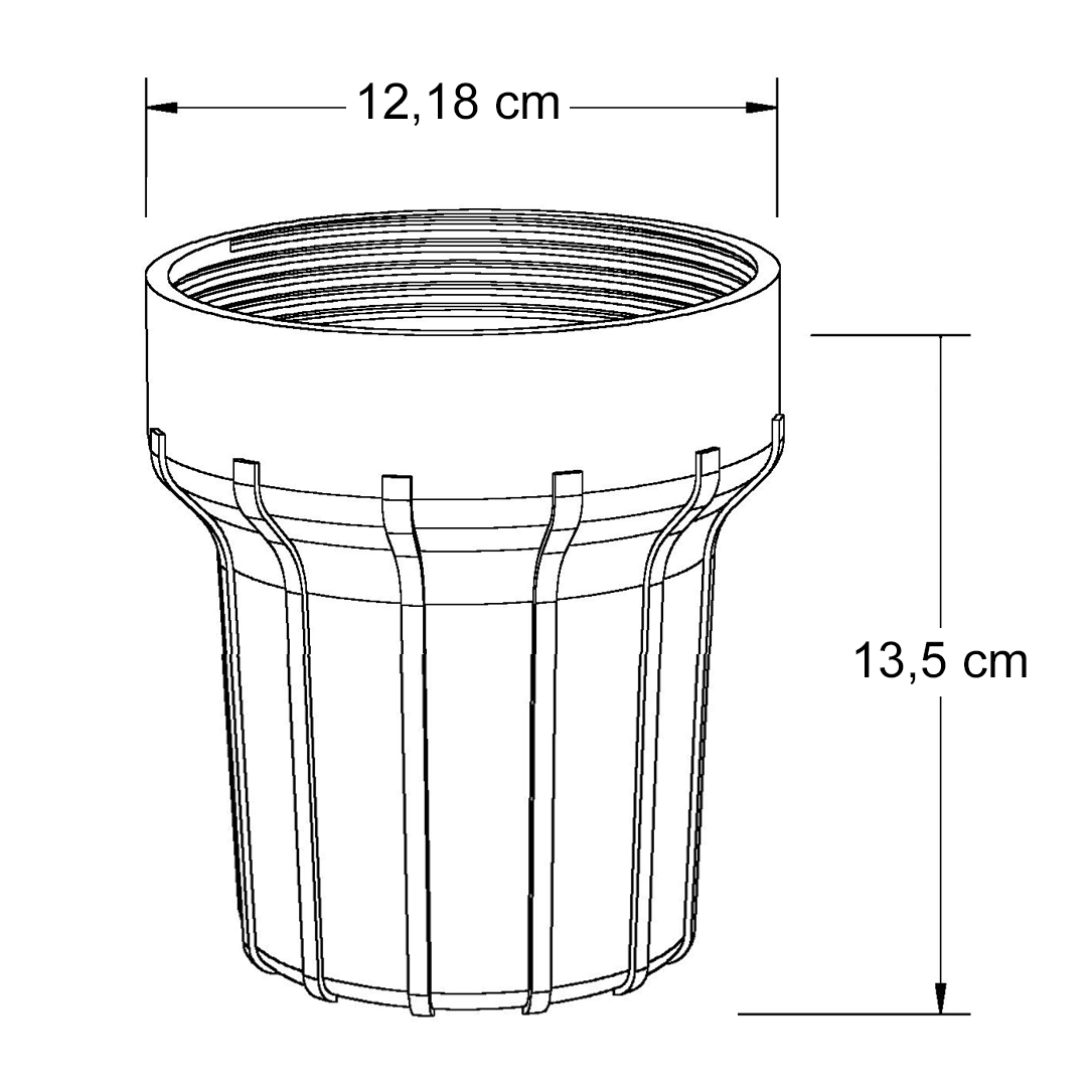 VARIOSAN Ersatzgehäuse für Vorfilter (Pumpen) 14634